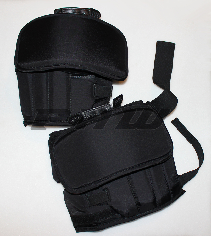 Loungo style knee guards